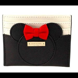 NWT Kate Spade Minnie Mouse card holder